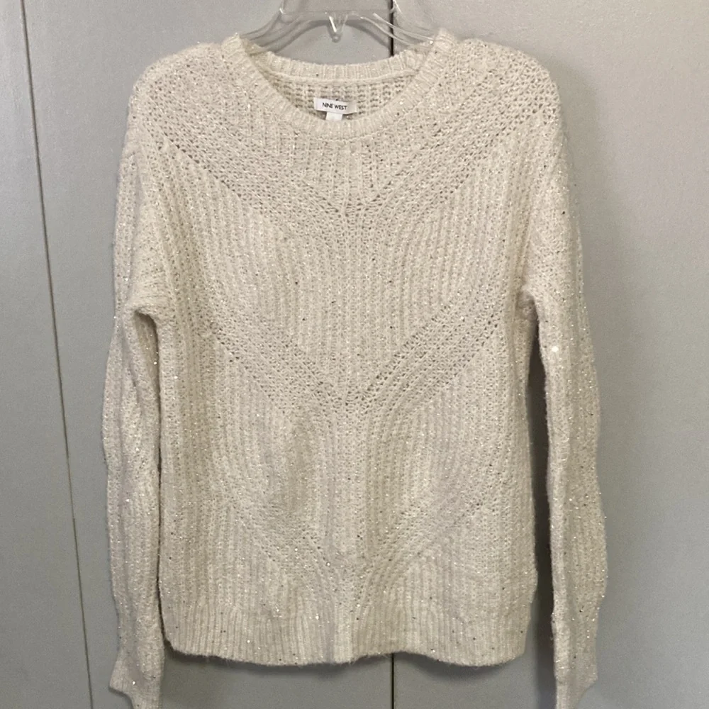 Nine West sparkle sweater